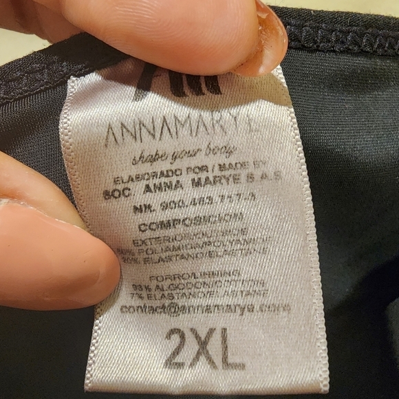 ANNMARYE black Slimmer short Shape Wear size XXL - Picture 5 of 15